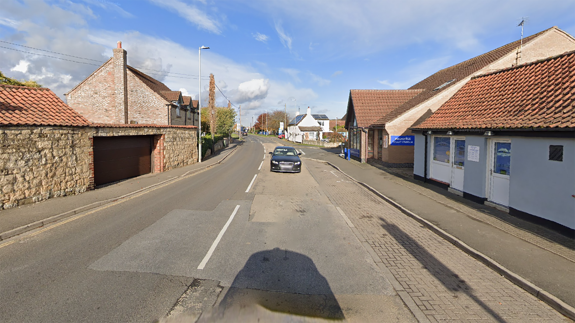 Station Road in Branston
