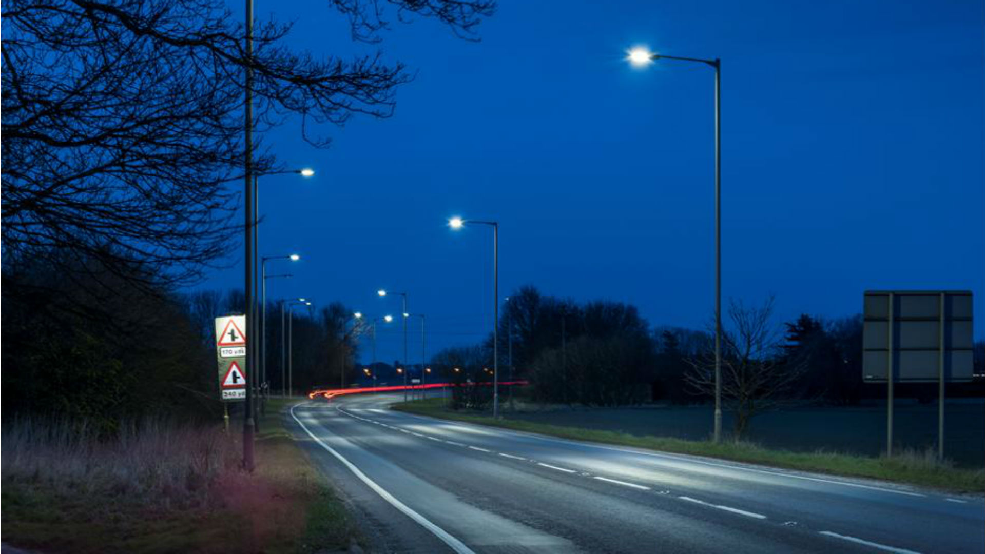 Street Lights At Night