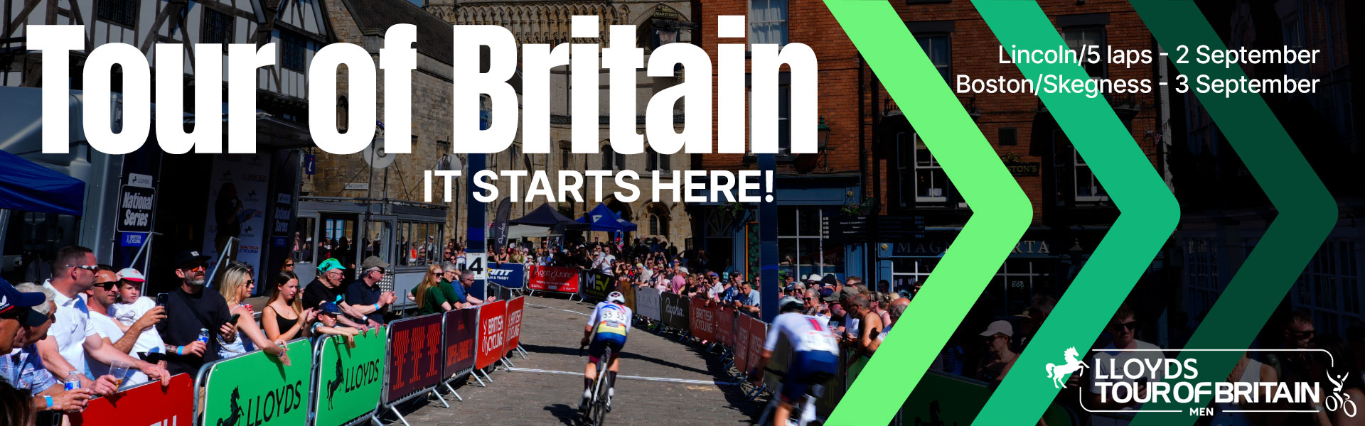 Tour of Britain banner