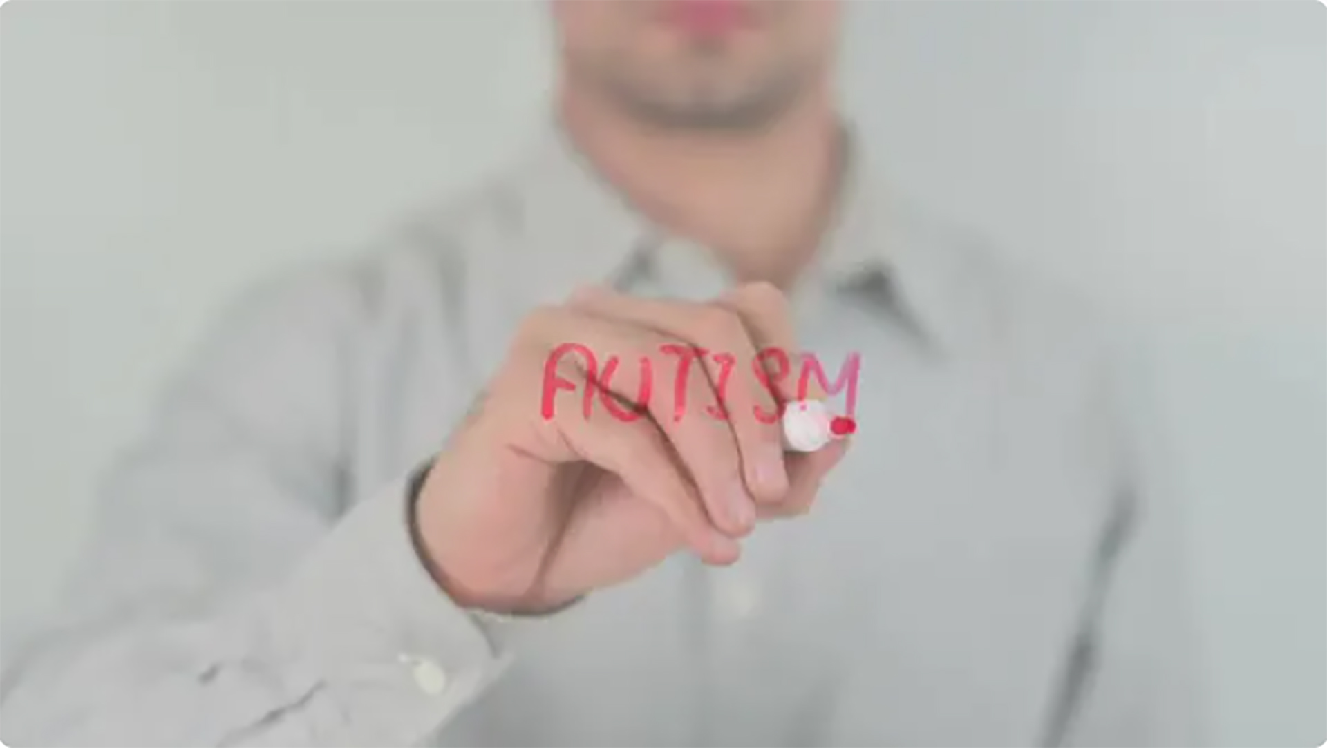 Image of a man writing