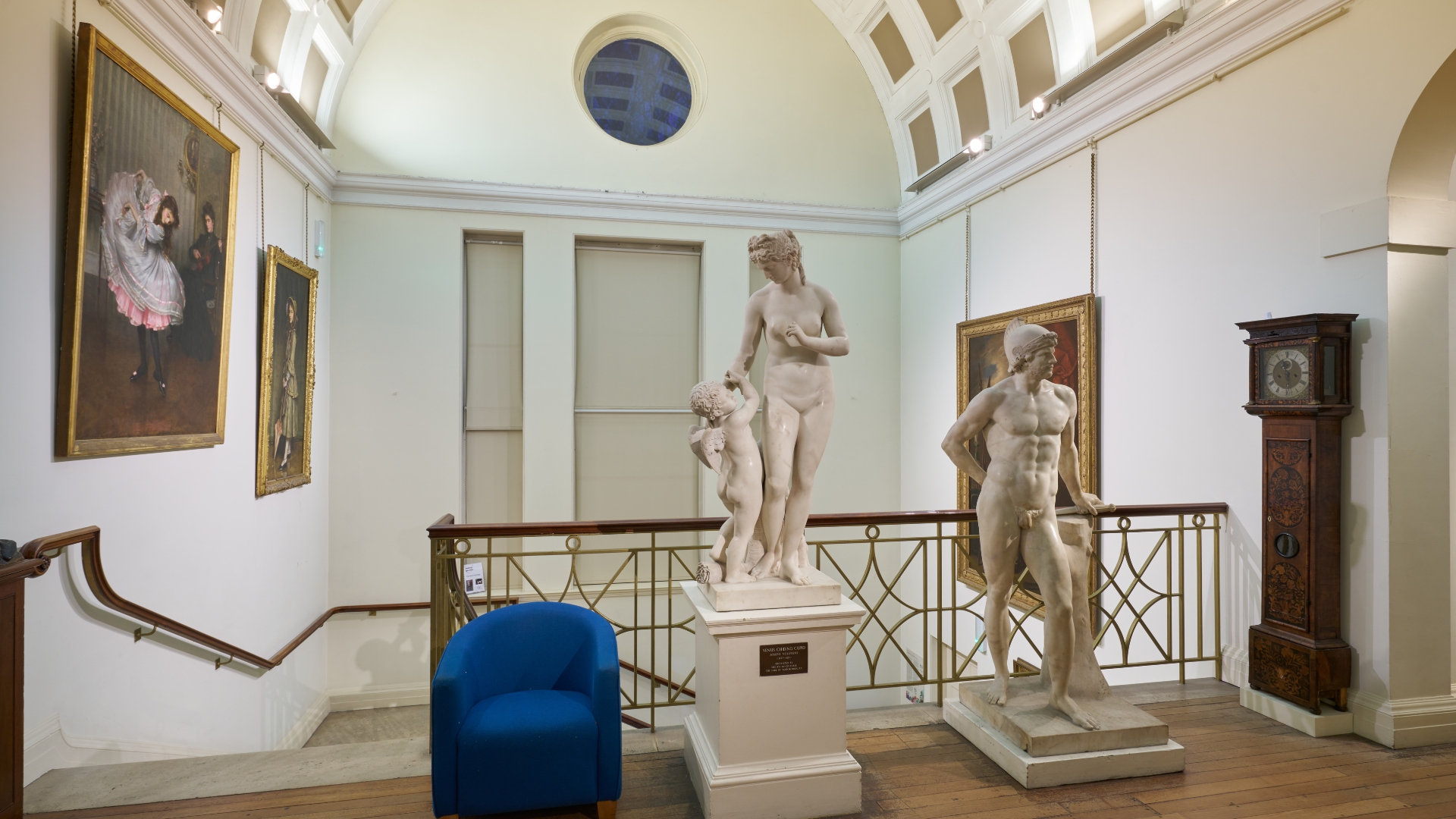 Statues at The Usher Gallery