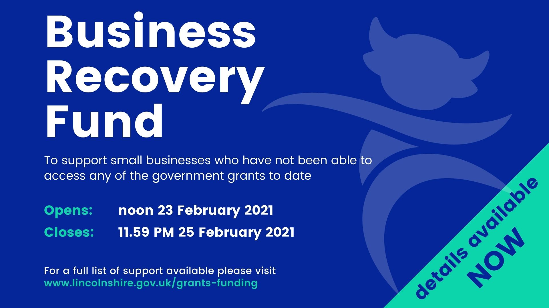 Business Recovery Fund - details available