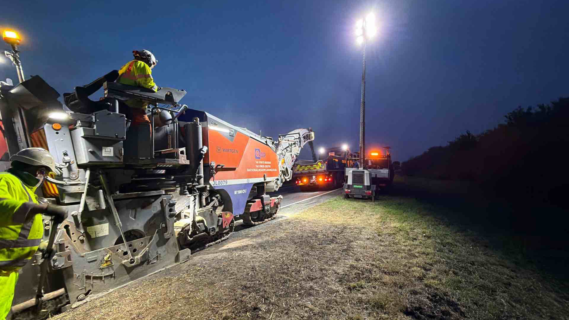 A16, Crowland, Bypass, lorry, fire