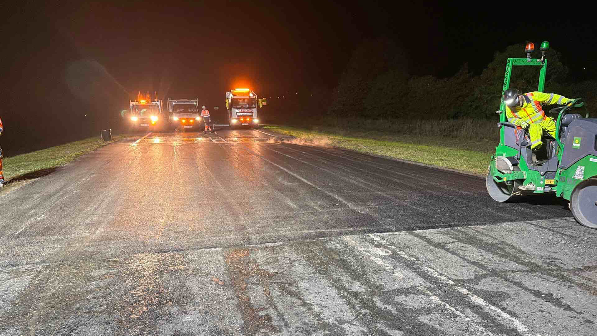 A16, Crowland, Bypass, lorry, fire