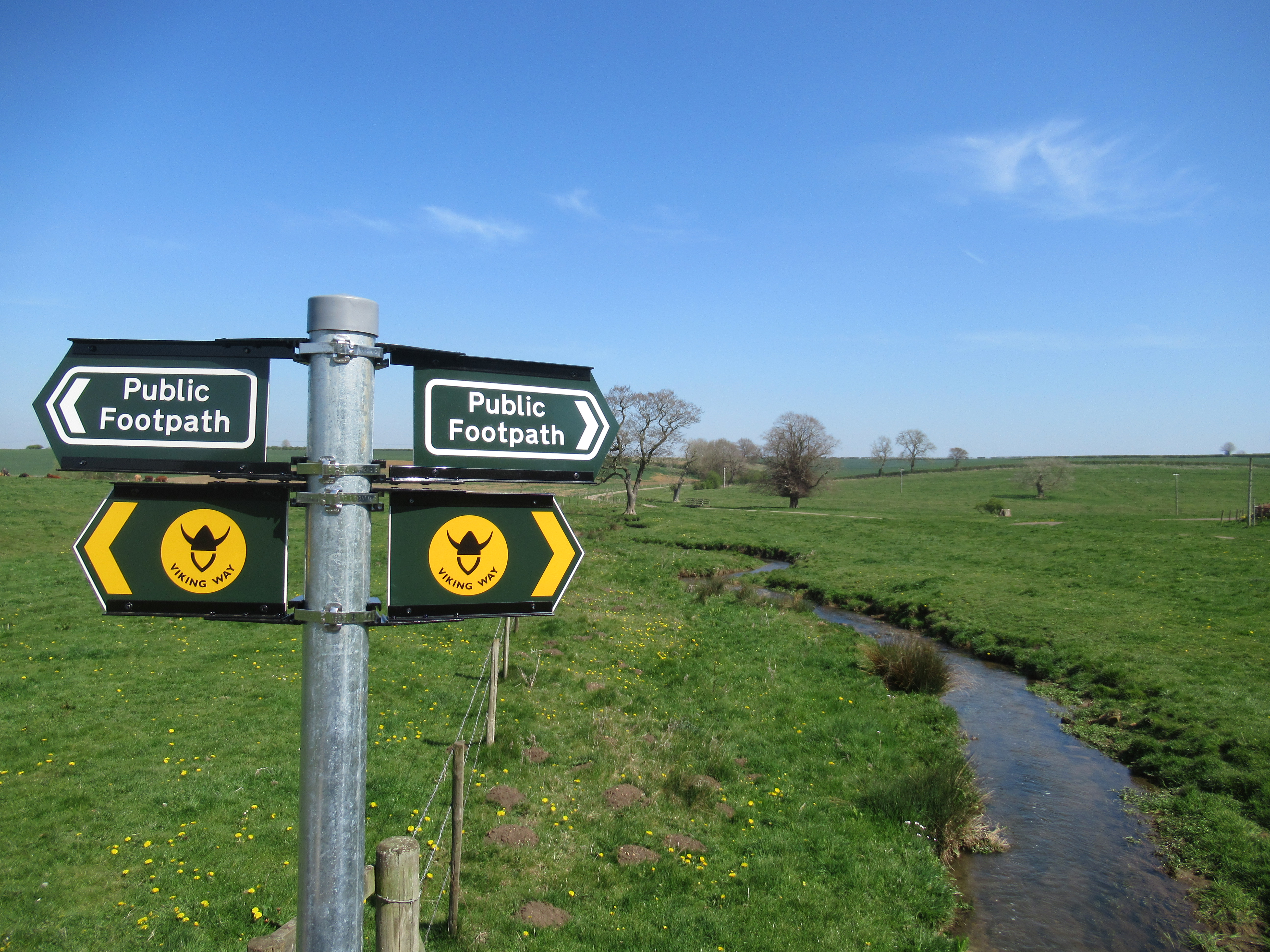 viking way at 50 biscathorpe bridge