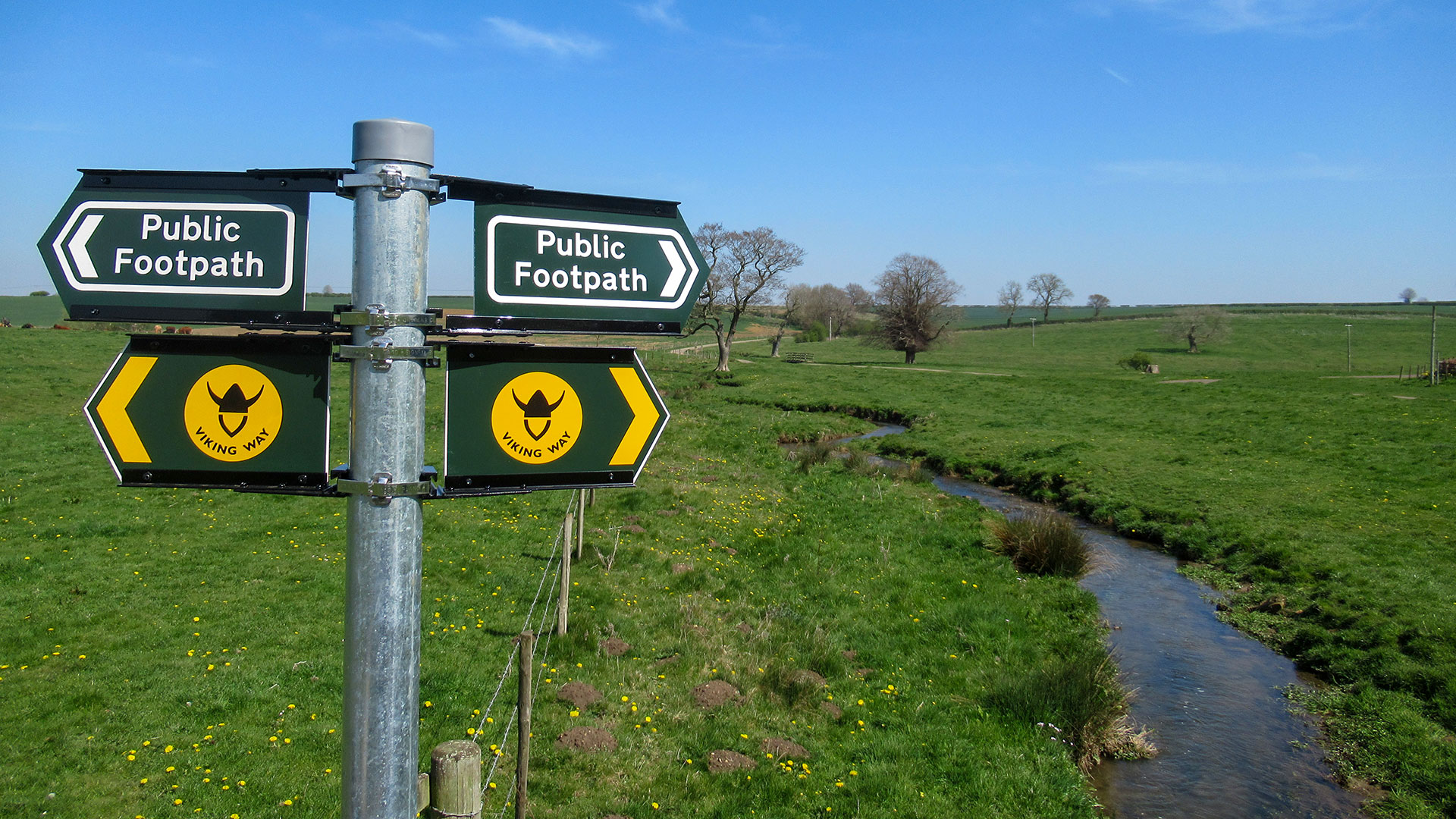 viking way at 50 biscathorpe bridge