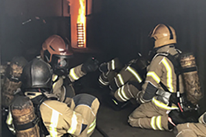 Image of LFR working in confined spaces