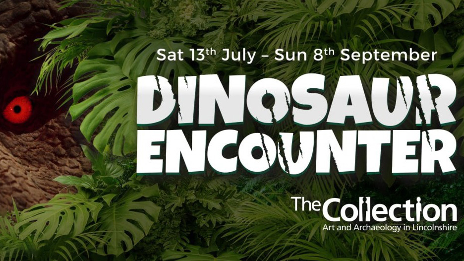 Dinosaur encounter poster for the collection