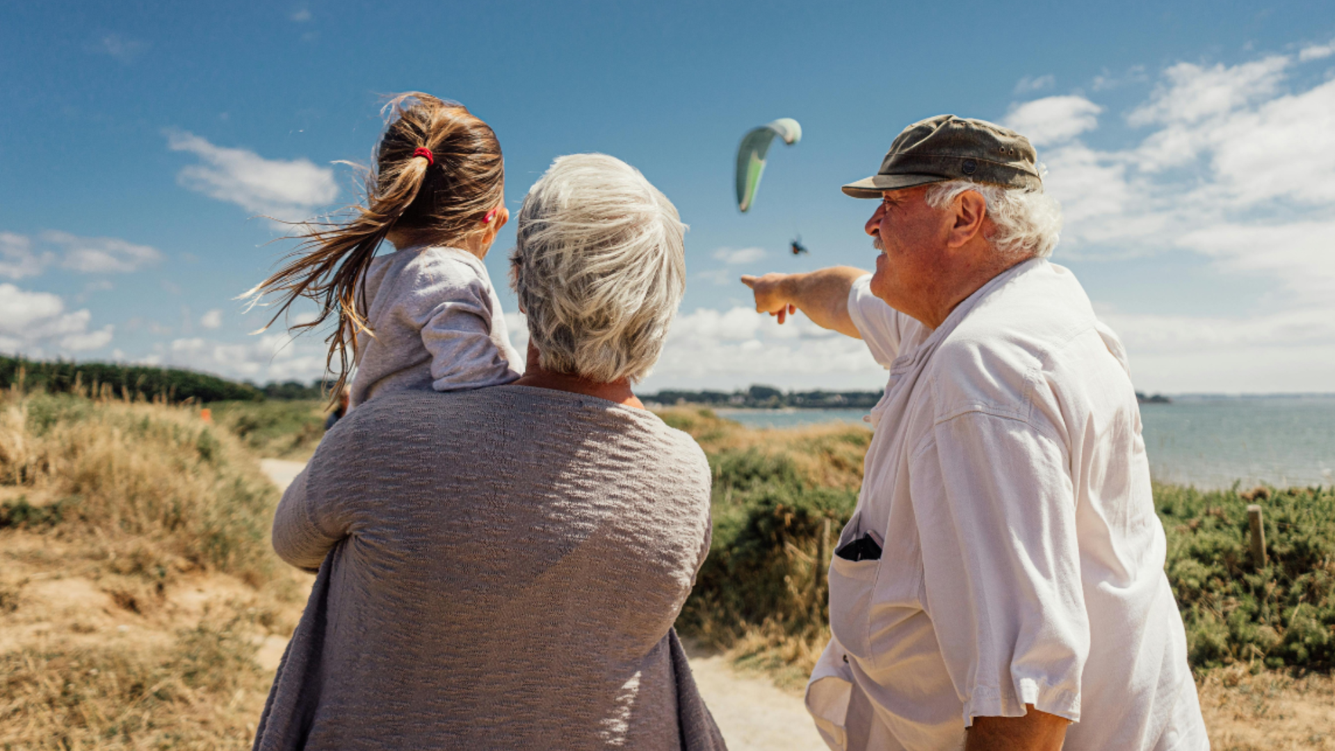 Older couple and foster child