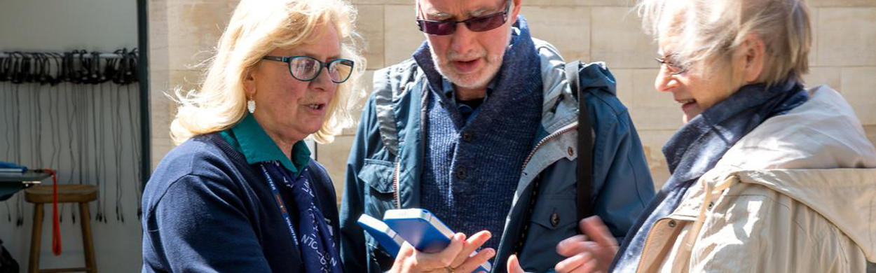 Image of volunteers at Lincoln Castle