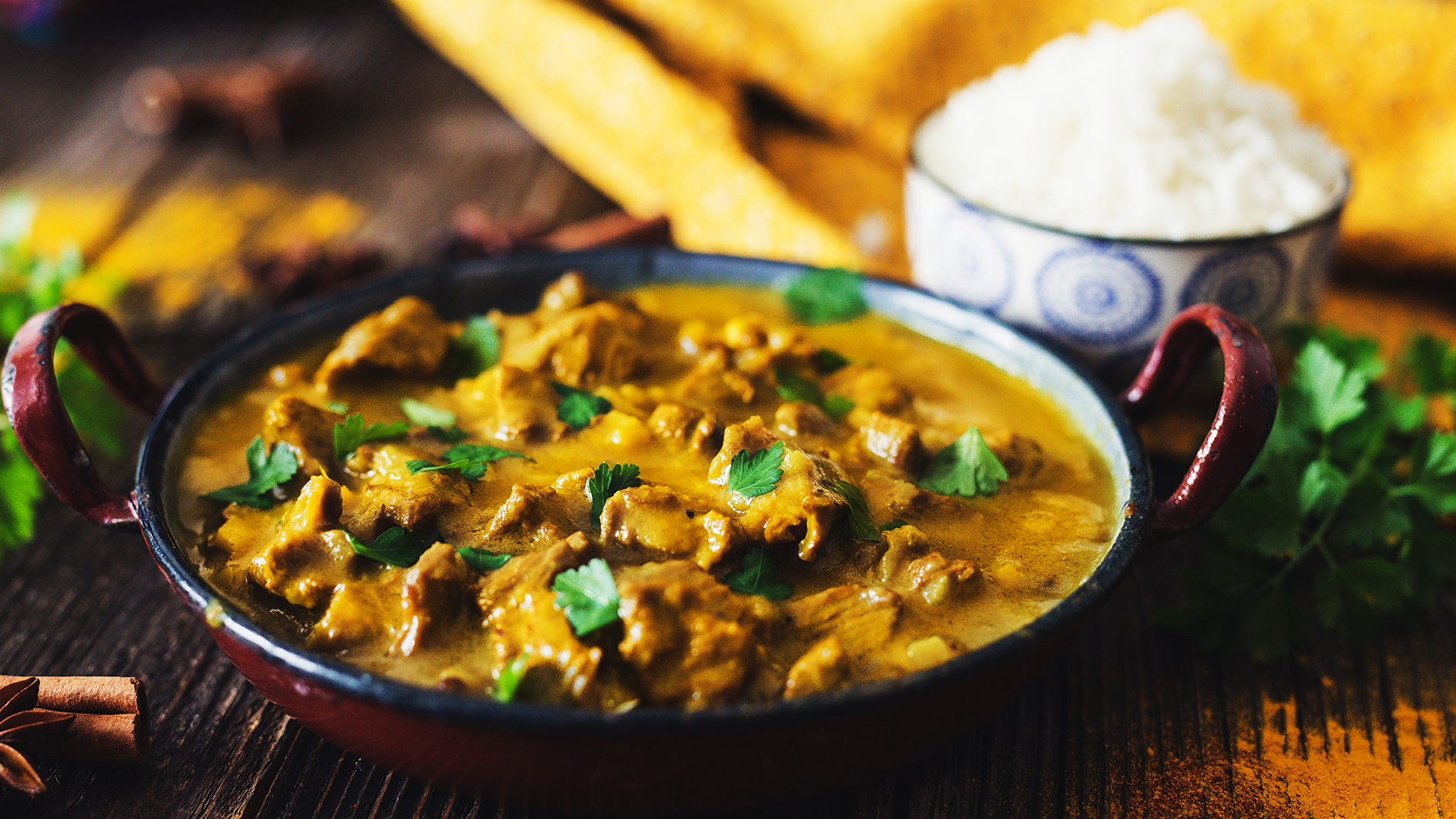 Stock image of an Indian curry