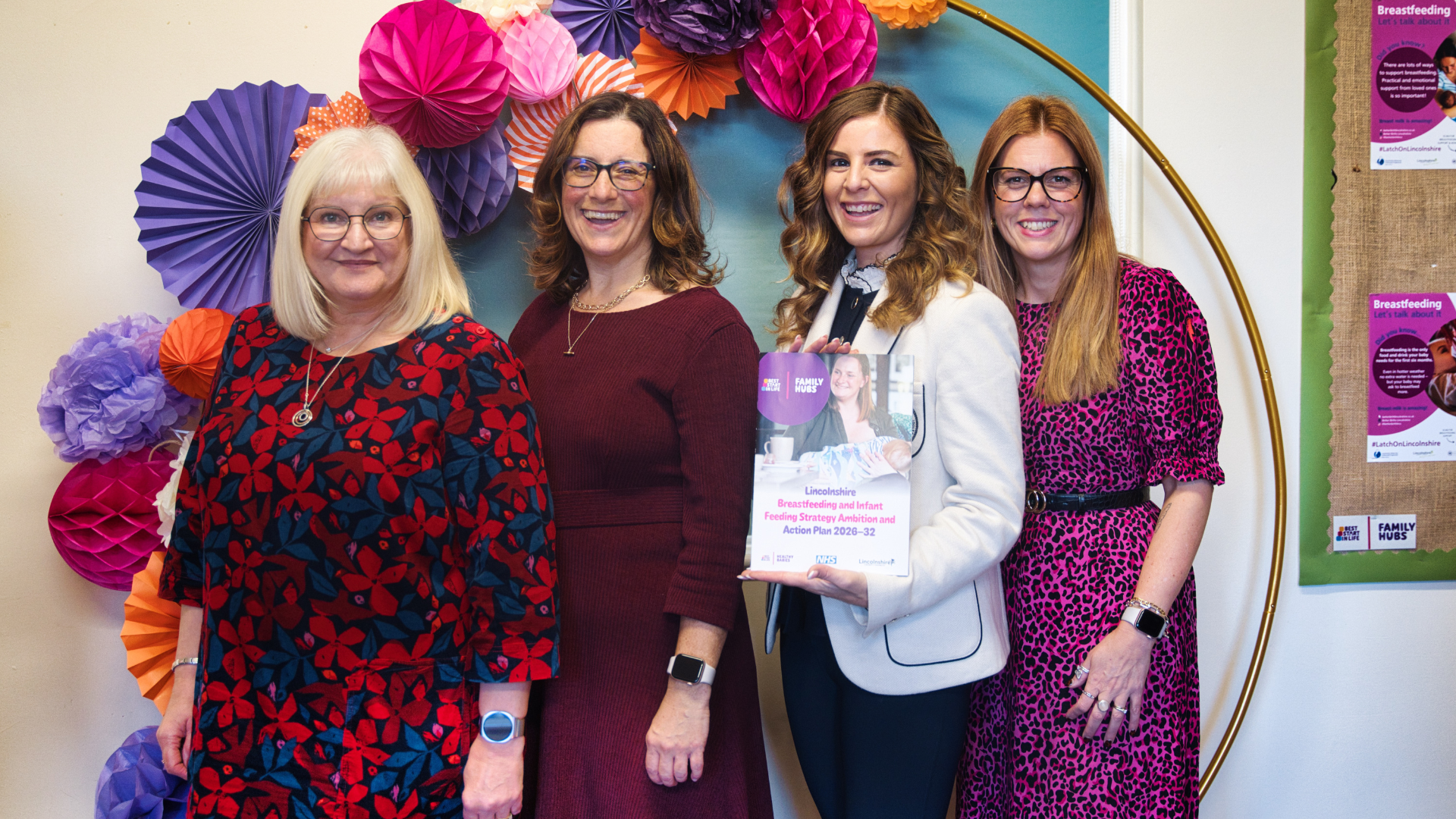 The launch event for the new infant feeding strategy