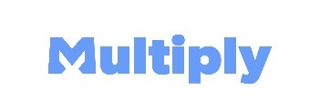 Multiply text in blue
