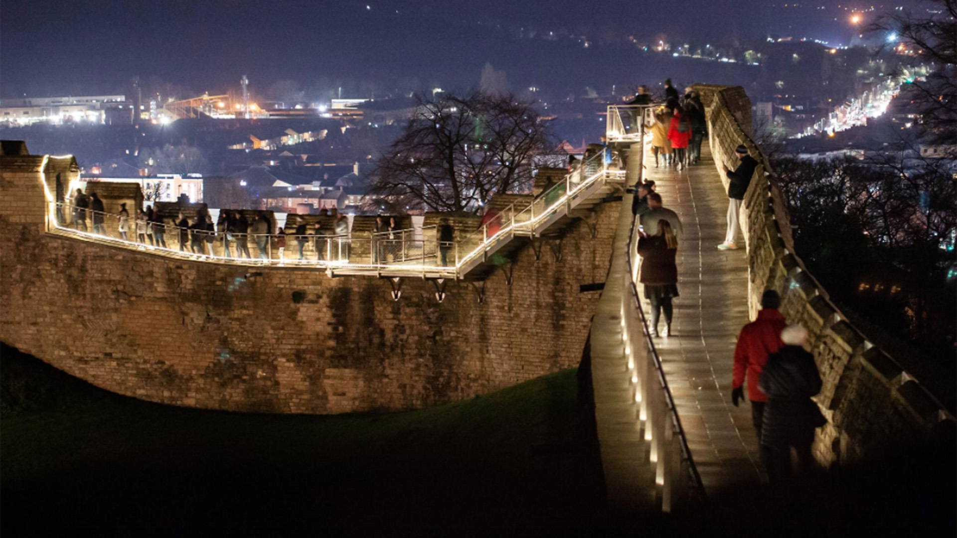 Illuminated Wall Walk